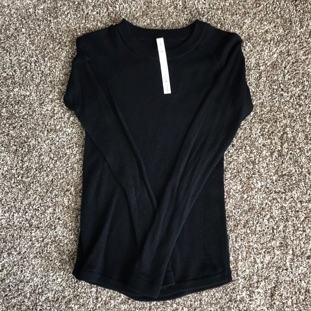 Lululemon Black Sweater Sz.2